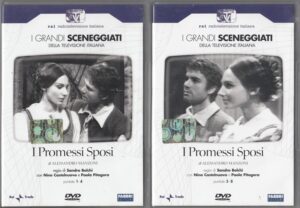 I Promessi Sposi – Miniserie Completa (4 DVD) (Episodi 1-8) Grandi Sceneggiati Rai – Versione da edicola – DVD in Italiano