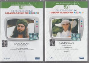 Sandokan. Gli sceneggiati Rai. I grandi classici per ragazzi n. 2 DVD Serie completa. Editoriale