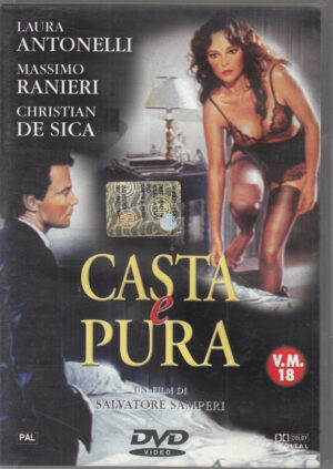 Casta e pura un film con Massimo Ranieri, Laura Antonelli. DVD in Italiano