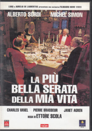La Piu' Bella Serata Della Mia Vita DVD in Italiano