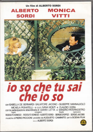 Io so che tu sai che io so DVD in Italiano con Alberto Sordi e Monica Vitti