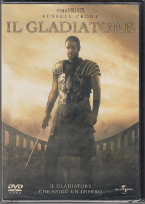 Il Gladiatore un film di Ridley Scott con Russell Crowe. DVD in italiano. Nuovo ed.