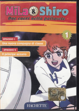 Mila & Shiro due cuori della pallavolo vol. 1. Episodi 1-2. DVD in italiano. Versione da edicola