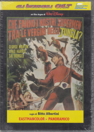 Che Fanno I Nostri Supermen Tra Le Vergini Della Jungla? DVD in Italiano