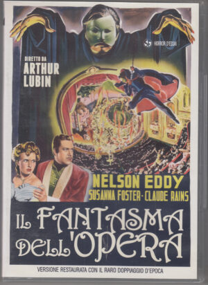Il Fantasma Dell'Opera DVD in Italiano Diretto da Arthur Lubin