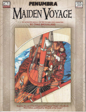Maiden Voyage. Penumbra di Chad Brouillard - In Inglese ed. Atlas Games