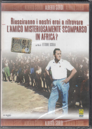 Riusciranno i nostri eroi a ritrovare l'amico misteriosamente scomparso in Africa? con Alberto Sordi. DVD in Italiano