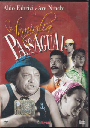 La Famiglia Passaguai con Aldo Fabrizi. DVD in Italiano. Versione da edicola
