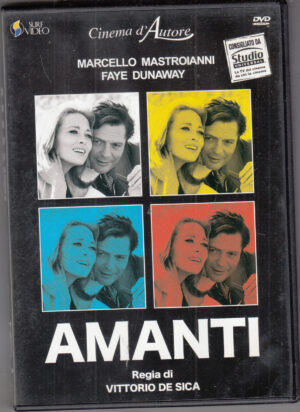 Amanti DVD in Italiano regia di Vittorio de Sica con Marcello Mastroianni