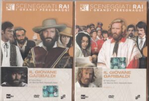 IL GIOVANE GARIBALDI. Sceneggiati RAI I Grandi Personaggi n. 2 DVD Puntate 1-3. Editoriale