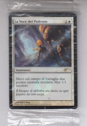 La voce del padrone FOIL Gateway Promos, bustina con 10 carte sigillata