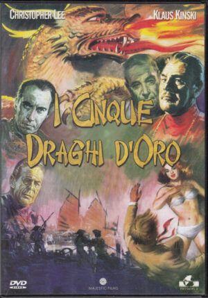 I cinque draghi d'Oro (Christopher Lee) DVD in Italiano