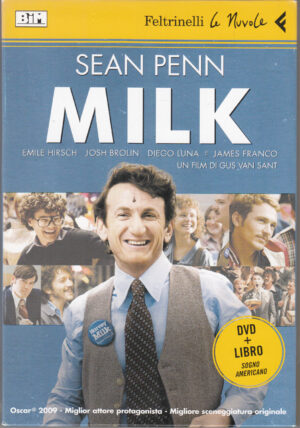 Milk un Film con Sean Penn di Gus Van Sant (DVD + Libro) ed. Feltrinelli