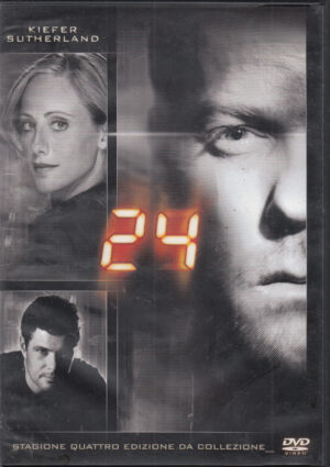 24 Kiefer Sutherland - Stagione 4 Completa (Episodi 1-24) (Box 7 DVD) DVD in Italiano