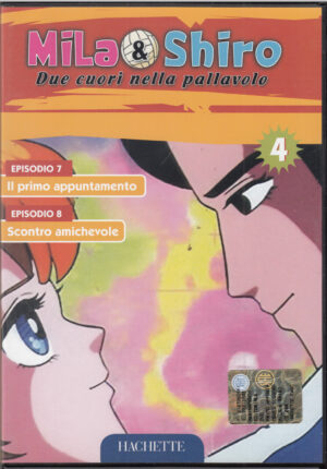 Mila & Shiro due cuori della pallavolo vol. 4. Episodi 7-8. DVD in italiano. Versione da edicola