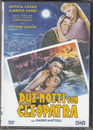 Due Notti Con Cleopatra DVD in Italiano con Alberto Sordi e Sophia Loren