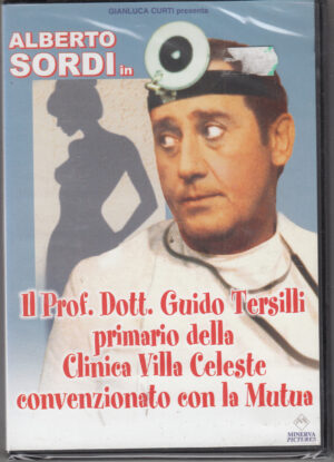 Il Prof.Dott.Guido Tersilli... DVD in Italiano con Alberto Sordi