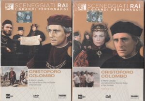 CRISTOFORO COLOMBO. Sceneggiati RAI I Grandi Personaggi n. 2 DVD Puntate 1-4. Editoriale