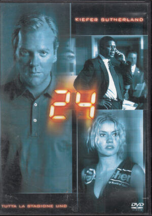 24 Kiefer Sutherland - Stagione 1 Completa (Episodi 1-24) (Box 6 DVD) DVD in Italiano