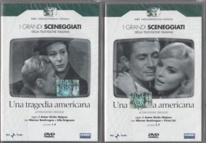 Una tragedia americana. Miniserie TV Completa (Episodi 1-7) (4 DVD). I Grandi Sceneggiati RAI. Versione da edicola. DVD in Italiano.