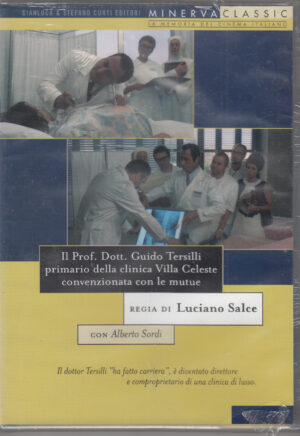 Il Prof. Dott. Guido Tersilli primario della clinica Villa Celeste convenzionato con le mutue DVD in Italiano con Alberto Sordi