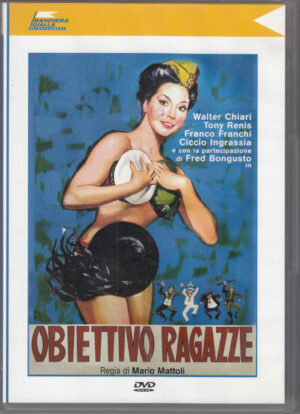 Obiettivo Ragazze DVD in Italiano con Franco Franchi e Ciccio Ingrassia
