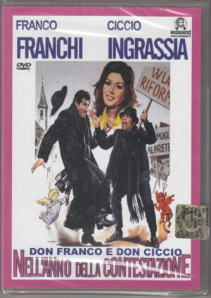 Don Franco E Don Ciccio Nell'Anno Della Contestazione DVD in Italiano con Franco Franchi e Ciccio Ingrassia