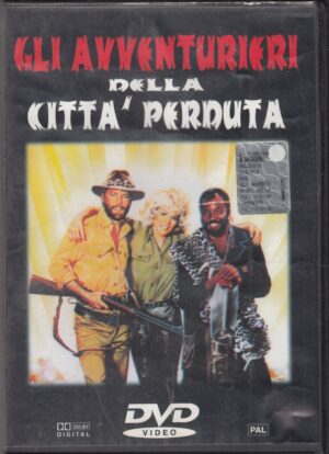 Gli avventurieri della città perduta DVD in Italiano