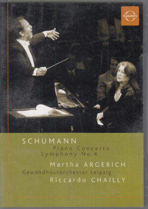 Schumann Piano concerto Symphony No.4 - M. Argerich, G. Leipzig, R. Chailly DVD