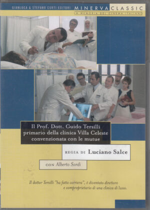 Il Prof. Dott. Guido Tersilli primario della clinica Villa Celeste convenzionato con le mutue DVD in Italiano con Alberto Sordi