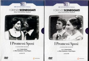 I Promessi Sposi. Miniserie TV Completa Episodi 1-8. DVD in Italiano. I grandi Sceneggiati Rai. Versione da edicola