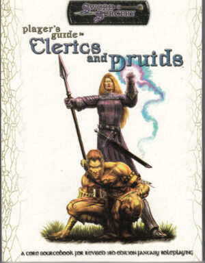 Players Guide to Clerics and Druids. Sword Sorcery - In Inglese ed. White Wolf