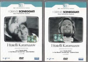 I fratelli Karamazov - Miniserie TV Completa DVD RAI (Episodi 1-7) (4 DVD) I grandi Sceneggiati - Versione da edicola DVD in Italiano