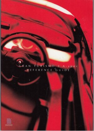 SOLO MANUALE Gran Turismo 3 A-Spec Reference Guide per PS2 Playstation 2 - In lingua Giapponese