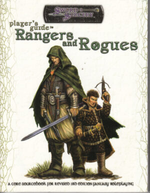 Player's Guide to Rangers and Rogues. Sword Sorcery - In Inglese ed. White Wolf