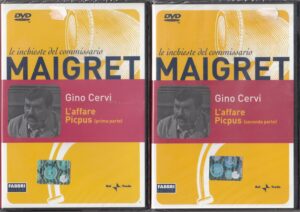 L'Affare Picpus Parte 1 e 2. Le Inchieste del Commissario Maigret n. 2 DVD. Editoriale