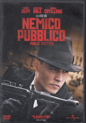 Nemico Pubblico un film con Johnny Depp. DVD in Italiano