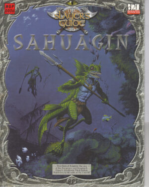 The Slayer's Guide to Sahuagin di Bozward, Andrew - In Inglese ed. Mongoose Pub