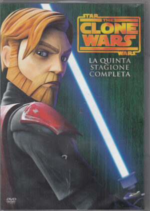 Star wars The Clone Wars Stagione 5 Completa con n. 4 DVD in Italiano
