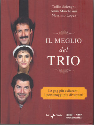 Il meglio del Trio (T. Solenghi, A. Marchesini, M. Lopez) Libro + DVD ed. Mondadori con Slipcase