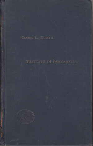 TRATTATO DI PSICOANALISI vol. 1 di Mustatti Cesare Ludovico ed. 1953 Einaudi