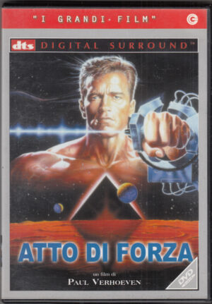Atto di forza con Arnold Schwarzenegger. I Grandi Film. DVD in Italiano ed.