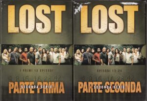 Lost - Stagione 2 Completa Parte Prima e Seconda (Episodi 1-24) (8 DVD) con Cofanetti - DVD in Italiano