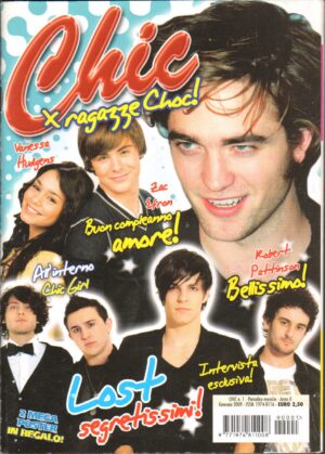 Rivista Chic - Gennaio 2009 ed. Alfa – Con Poster