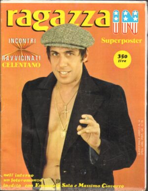 Rivista RAGAZZA IN n. 14 del 15 Luglio 1979 - con Poster di Adriano Celentano