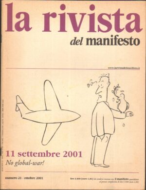 La Rivista del Manifesto n. 21 - Ottobre 2001 ed. Manifesto
