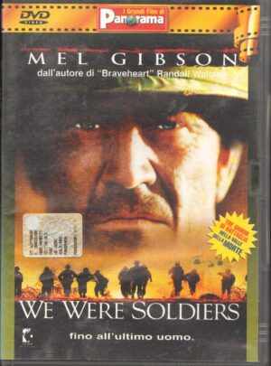 We were soldiers un film con Mel Gibson. Grandi Film di Panorama. DVD in italiano. Versione da edicola