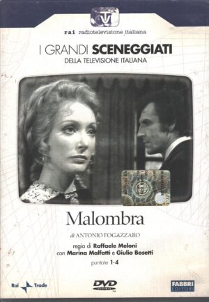 Malombra - Miniserie TV Completa DVD RAI (Episodi 1-4) (2 DVD) I grandi Sceneggiati Rai – Versione da edicola - DVD in Italiano