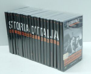Storia d'Italia di Giovanni Minoli. Raccolta Completa n. 20 DVD in Italiano. Editoriale