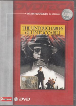 Gli intoccabili DVD in italiano con Kevin Costner, Robert De Niro e Sean Connery